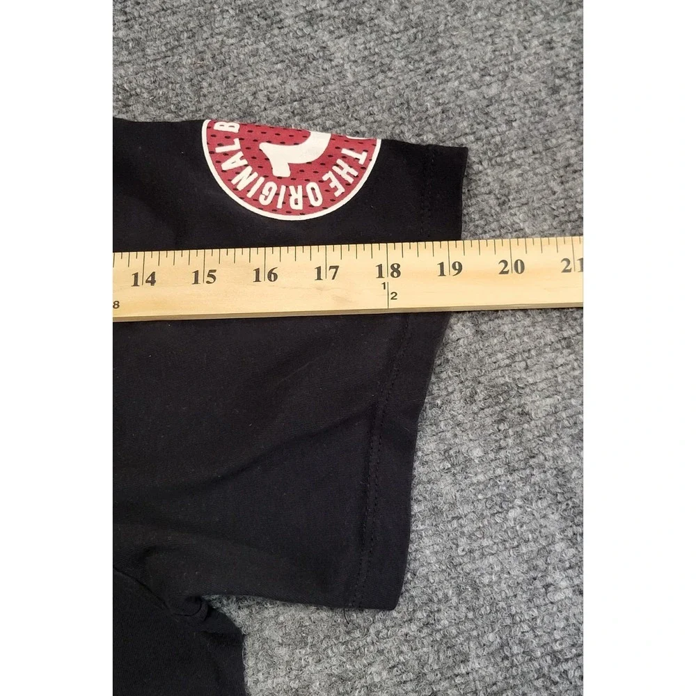 True Religion Men's T-Shirt Original Buddha Brand Size XXX-Large Black (3XL)